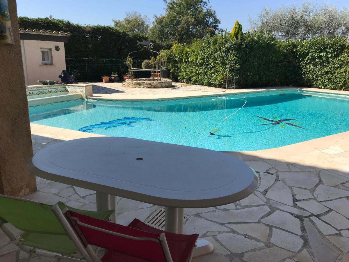 2 Pieces Rdc Villa Piscine La Roquette-sur-Siagne المظهر الخارجي الصورة