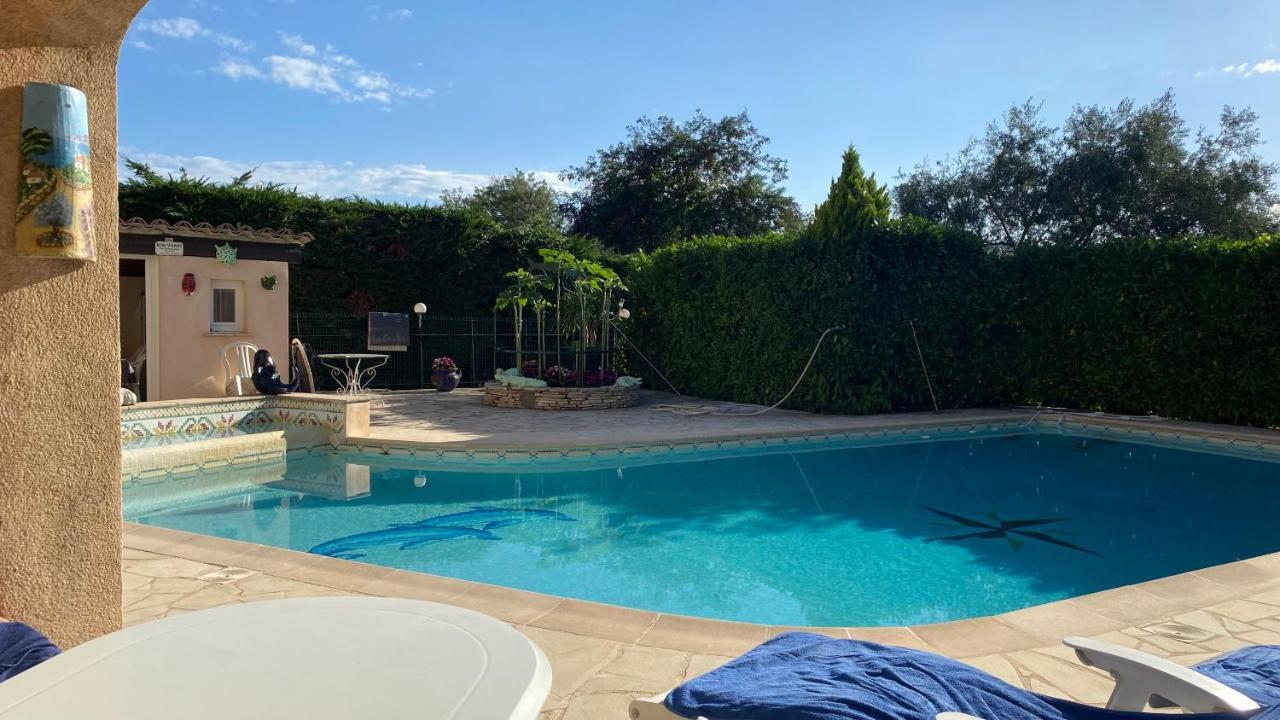 2 Pieces Rdc Villa Piscine La Roquette-sur-Siagne المظهر الخارجي الصورة