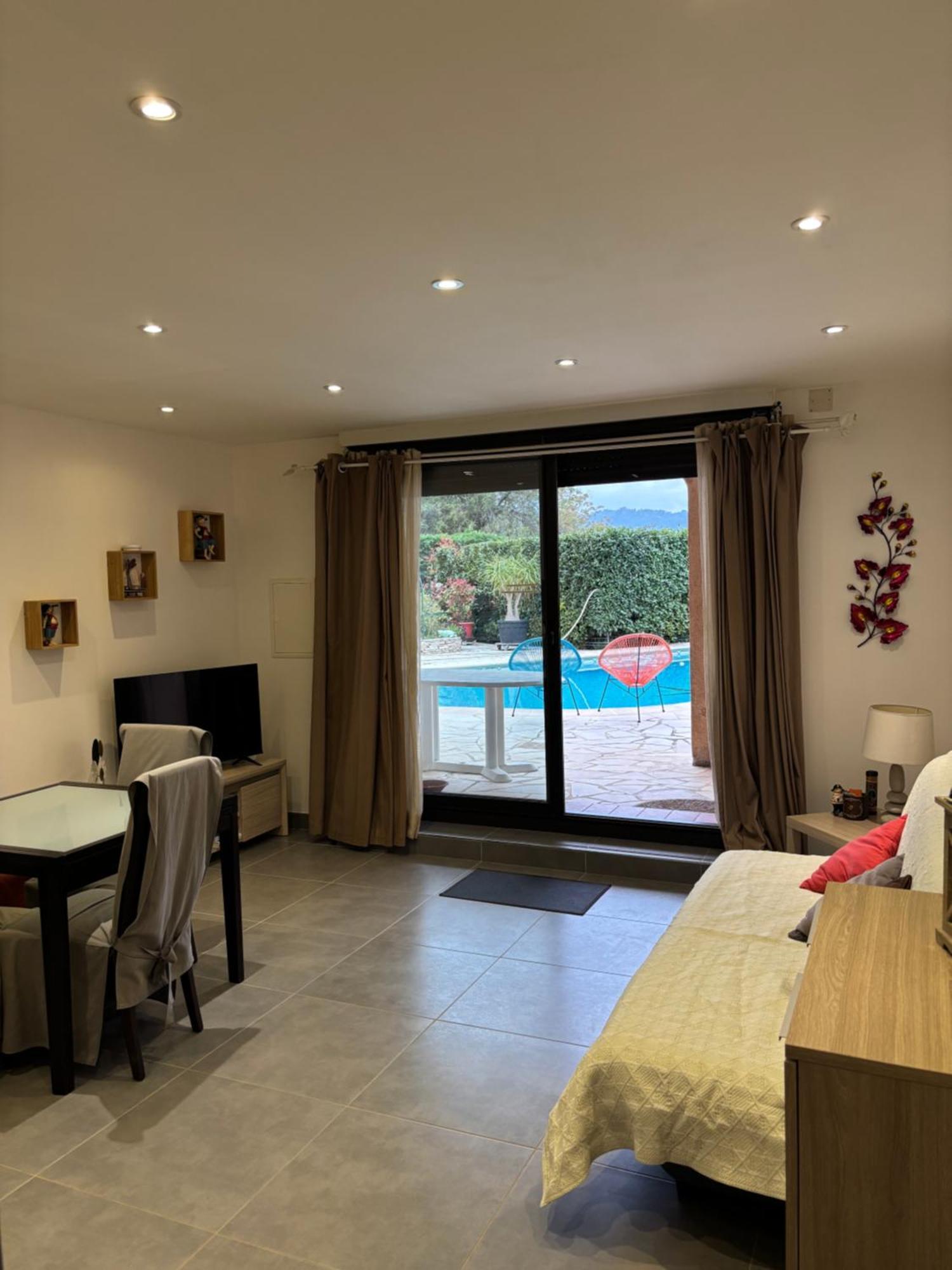 2 Pieces Rdc Villa Piscine La Roquette-sur-Siagne المظهر الخارجي الصورة